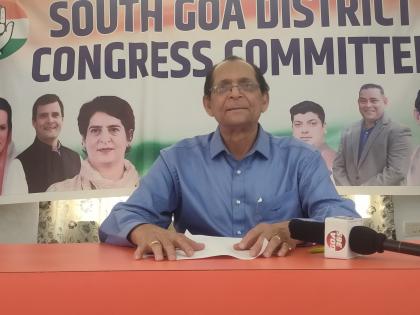 political reservation should be given to st community in goa assembly elections said francis sardinha | गोवा विधानसभा निवडणुकीत एसटी समाजाला राजकीय आरक्षण द्यावे: खासदार सार्दीन