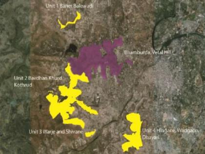 close illegal construction on BDP reserve hill area with the help of NGO in Bavdhan, Pune | बावधन येथील बीडीपी आरक्षित डोंगर फोडून प्लॉट करण्याचे काम स्वयंसेवी संस्थांच्या प्रयत्नाने बंद