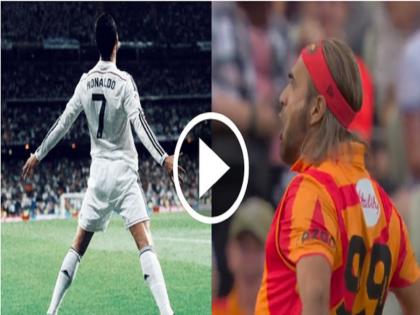 Imran Tahir celebrates Cristiano Ronaldo's 'siu' style while playing for Birmingham Phoenix in The Hundred | Imran Tahir:क्रिकेटच्या मैदानावर अवतरला 'सिऊ' स्टाईल करणारा रोनाल्डो, व्हिडीओ व्हायरल