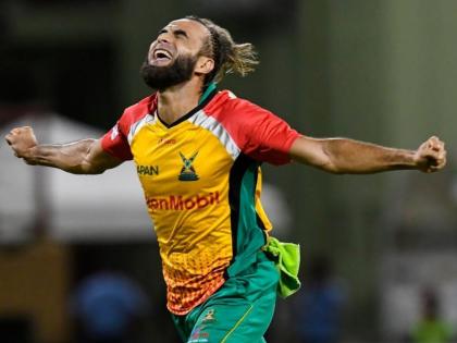 46 Year Old Imran Tahir Breaks T20 World Record Becomes Oldest Captain To Take Five Wicket Haul Equals Bhuvneshwar Kumar | Imran Tahir T20 World Record : वयाच्या ४६ व्या वर्षीही ताहिर फलंदाजांना फिरकीवर नाचवण्यात माहिर