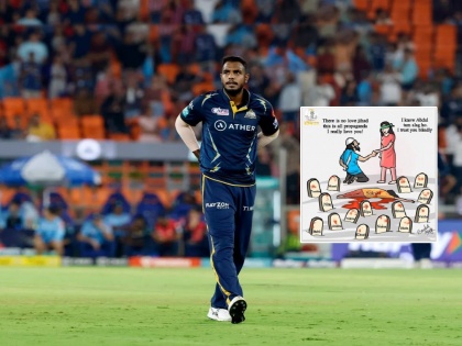 In IPL, Gujarat Titans player Yash Dayal posted a controversial Instagram story on love jihad and later apologized  | लव्ह जिहाद! रिंकू सिंगनं ५ षटकार मारलेला 'यश दयाल' वादात; वादग्रस्त पोस्ट अन् माफीनामा
