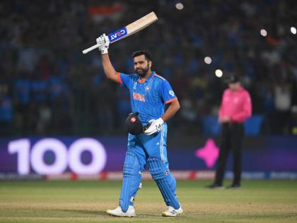 ICC ODI World Cup IND vs AFG Live : Rohit Sharma scored 131 runs from just 84 balls with 16 fours and 5 sixes, Video  | IND vs AFG Live : २१ चेंडूंत ९४ धावा! रोहित शर्माची राजधानीत हवा; लिहिला वर्ल्ड रेकॉर्ड्सचा अध्याय नवा, Video