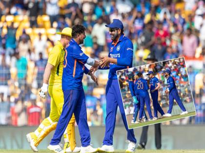  ind vs aus 3rd ODI live Australia scored 269 all out in 49 overs batting first. Hardik Pandya and Kuldeep Yadav took 3 wickets each | 'कांगारूं'च्या शेपटाने टीम इंडियाला रडवलं, भारताला दिलं 250 पारचं आव्हान