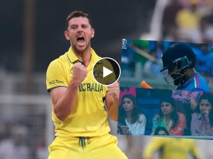 ICC ODI World Cup Final IND vs AUS Live : India in trouble as they lose their fifth wicket, Ravindra Jadeja ( 9) gone, Video  | DRS चुकला अन् पुढच्या चेंडूवर तिच चूक करून जडेजा बाद झाला; ५ फलंदाज माघारी, Video 