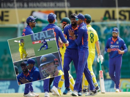 ind vs aus live match Hardik Pandya dismissed Travis Head and Steve Smith to bring India back into the match   | ऑस्ट्रेलियाची स्फोटक सुरूवात पण पांड्या बनला 'संकटमोचक', भारताचे सामन्यात पुनरागमन