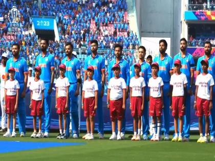 IND vs ENG Team India will be wearing Black Armbands in memory of the legendary Bishan Singh Bedi before the start of play against England in the ICC Men's Cricket World Cup 2023  | IND vs ENG : टीम इंडिया दंडावर काळी पट्टी बांधून मैदानात; भारतीय दिग्गजाला वाहिली श्रद्धांजली