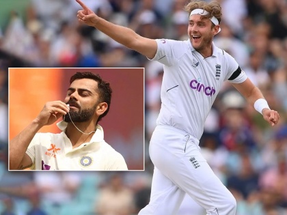 India vs England test series england former player Stuart Broad said, Shame for the series that Virat Kohli will be missing  | IND vs ENG: विराट कोहलीच्या अनुपस्थितीत मालिका होत आहे हे दुर्दैवच - स्टुअर्ट ब्रॉड