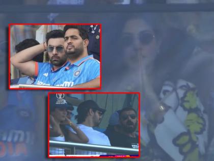 ind vs nz world cup 2023 ranbir kapoor rajinikanth anushka sharma sara tendulkar at wankhede to cheer team india | 'थलायवा' रजनीकांत ते रणबीर कपूर, टीम इंडियाला चिअर करण्यासाठी 'वानखेडे'वर अवतरलं बॉलिवूड