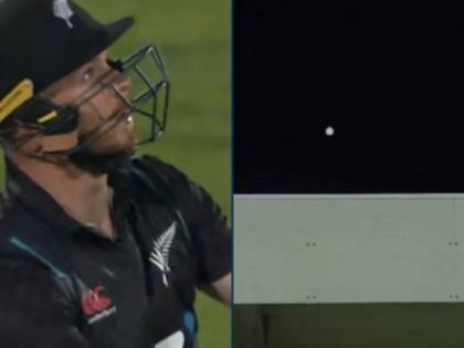 IND vs NZ T20 Live New Zealand's Glenn Phillips hits Bhuvneshwar Kumar for a six off the fifth ball of the 14th over, watch video  | VIDEO: ग्लेन फिलिप्सने केला कहर! भुवनेश्वर कुमारच्या चेंडूला लावलं स्टेडियमच्या बाहेर 