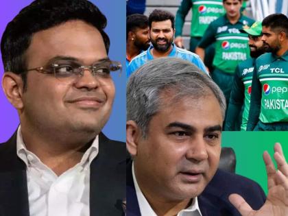 icc champions trophy 2025 pakistan can huge loose hosting rights if he not accept hybrid model icc meeting bcc vs pcb mohsin naqvi jay shah | ICC Champions Trophy 2025 : जर हट्ट सोडला नाही तर PCB ला बसेल मोठा फटका; BCCI च्या मनासारखं होणार?