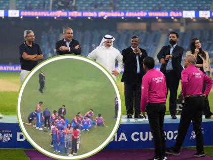 IND vs PAK Asia Cup Final Team India Refused To Collect Their Awards And Trophy From ACC Chief And Pak Interior Minister Mohsin Naqvi | IND vs PAK Asia Cup Final : दुबईत विजयाचा जल्लोष झाला; पण टीम इंडियानं बहिष्कारानं केला शेवट; नेमकं काय घडलं?