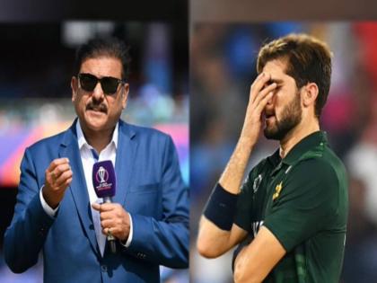 IND vs PAK, ICC ODI World Cup 2023 Former Indian head coach Ravi Shastri says Shaheen Afridi is not Wasim Akram but a simple bowler  | "आफ्रिदी काय अक्रम नाही, त्याला जास्त डोक्यावर घेऊ नका", रवी शास्त्रींची शाहीनवर बोचरी टीका