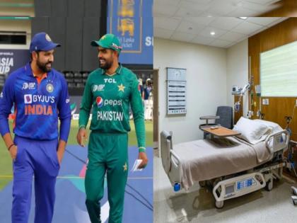  ind vs pak wc 2023 venue IND vs PAK craze sky high, fans book hospital beds to avoid exorbitant hotel prices in Ahmedabad, know here  | IND vs PAK सामन्यासाठी चक्क रुग्णालयांमध्ये बेडचे बुकिंग; चाहत्यांनी लढवली शक्कल