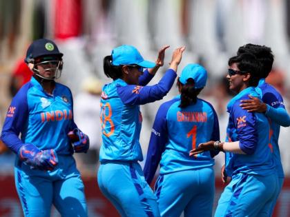 Ind vs Pak T20 World Cup Indian Women cricket team won pakistan A historic victory was achieved in the very first match of the World Cup | Ind vs Pak T20 World Cup : भारतीय महिलांनी पाकिस्तानला दाखवला इंगा; वर्ल्ड कपच्या पहिल्याच सामन्यात ऐतिहासिक विजय मिळवला