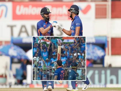 IND vs SL ODI Virat Kohli scored his 74th century in international cricket with an 85-ball 100 in the third ODI against Sri Lanka    | IND vs SL ODI, Virat Kohli: विराट कोहलीचा 'सुपर शो' सुरूच! ठोकले 74 वे आंतरराष्ट्रीय शतक; रचला इतिहास 