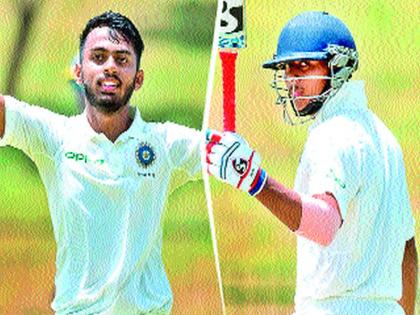 Under-19 Test: Taeye, Shah's century against Sri Lanka | अंडर १९ कसोटी : श्रीलंकेविरुद्ध तायडे, शाह यांची शतकी खेळी