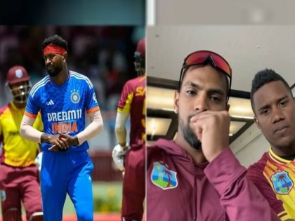  IND vs WI 5th T20 West Indies player nicholas pooran hits hardik pandy for 2 sixes after posting story on instagram to reply to Indian captain  | ते २ षटकार! पूरनचा हार्दिकवर 'हल्लाबोल', कॅरेबियन खेळाडूने पांड्याची केली बोलती बंद