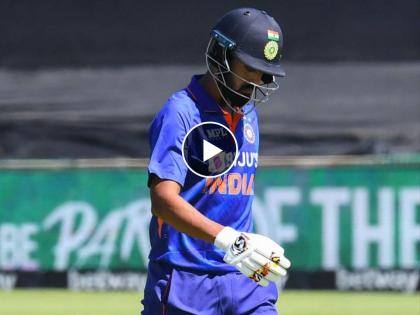 IND vs ZIM 2nd ODI Live Updates : KL Rahul dismissed for 1 and India 5 for 1, He sent himself up the order to open, but the captain doesn't last long on the pitch, Video | IND vs ZIM 2nd ODI Live Updates : KL Rahul बॅटिंग प्रॅक्टिस मिळावी म्हणून ओपनिंगला आला अन् १ धाव करून माघारी परतला, Video