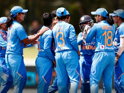 ICC Womens T20 World Cup: India finally get a thrilling victory on the last ball over west indies in ICC Womens T20 World Cup practice match | ICC Womens T20 World Cup : अखेरच्या चेंडूवर मिळवला भारताने थरारक विजय