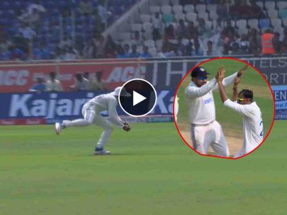 India vs England 2nd Test Live Update : Zak Crawley departs for 76 in 78 balls, A superb catch by Shreyas Iyer, England 114/2; Video  | श्रेयस अय्यरने अविश्वसनीय कॅच घेतली, मॅच फिरली; वर्ल्ड कप फायनलमधील ट्रॅव्हीस हेडच्या कॅचची आठवली, Video 