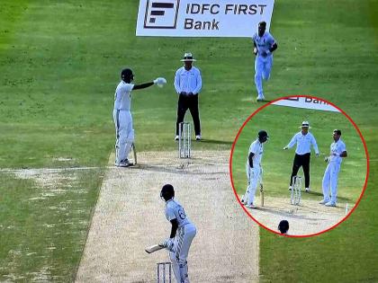 IND vs ENG 2nd Test Live Marathi Update: James Anderson wasn't happy with R Ashwin standing close to the umpire as the non-striker's  | 'नॉन स्ट्राईक'र आर अश्विनचे डावपेच; जेम्स अँडरसन वैतागला, अम्पायरकडे केली तक्रार अन्... 