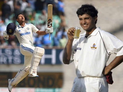 India vs England 4th Test Live Update Marathi News : Most runs by left-handed Indian batters in a bilateral Test series, Yashasvi Jaiswal break Sourav Ganguly Record  | IND vs ENG 4th Test : यशस्वी जैस्वाल पुन्हा शड्डू ठोकून उभा राहिला; मोडला 'दादा'चा १७ वर्षांपूर्वीचा विक्रम