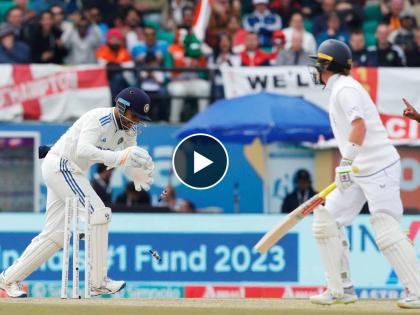 IND vs ENG 5th Test Live Update Day 1 Marathi : DHRUV JUREL told Kuldeep Yadav 'He will step out and next ball he stumped Pope'; Video. | 'ये बढेगा आगे... बढेगा...'; ध्रुव जुरेलचं अचूक भाकित अन् भारताला मिळाली मोठी विकेट, Video 