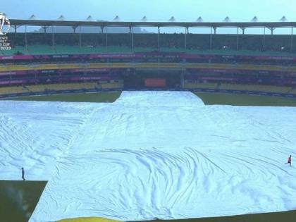 India vs England Warm-up match in this World Cup has Called off due to rain. | IND vs ENG : भारत-इंग्लंड यांच्यातल्या सराव सामन्याचे महत्त्वाचे अपडेट्स! 