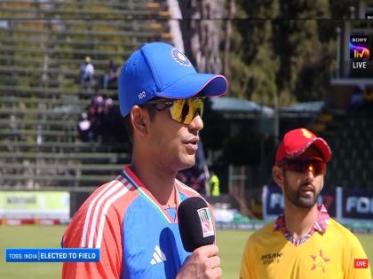 ind vs zim t20 live India won the toss and Elected to Field Abhishek Sharma, Riyan Parag and Dhruv Jurel to make debut for India in the first T20I against Zimbabwe at Harare | IND vs ZIM 1ST T20I Live : भारताने टॉस जिंकला! ३ युवा खेळाडूंचे टीम इंडियात पदार्पण; गिल नव्या इनिंगसाठी सज्ज