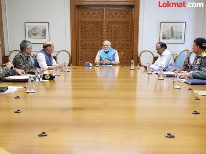 Ceasefire Violation: High-level meeting at PM Modi's residence after Pakistan's tiff | Ceasefire Violation: पाकिस्तानच्या कुरघोडीनंतर PM मोदींच्या निवासस्थानी उच्चस्तरीय बैठक Ceasefire Violation: High-level meeting at PM Modi's residence after Pakistan's tiff | Ceasefire Violation: पाकिस्तानच्या कुरघोडीनंतर PM मोदींच्या निवासस्थानी उच्चस्तरीय बैठक