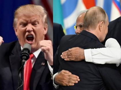 America was outraged by the India-Russia friendship Trump's donald trump trade adviser peter navarro criticism | भारत-रशिया मैत्री पाहून अमेरिका भडकली, ट्रम्प यांचे सल्लागार संतापले; म्हणाले, 'आमच्यासोबत...!' America was outraged by the India-Russia friendship Trump's donald trump trade adviser peter navarro criticism | भारत-रशिया मैत्री पाहून अमेरिका भडकली, ट्रम्प यांचे सल्लागार संतापले; म्हणाले, 'आमच्यासोबत...!'