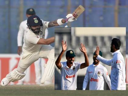 Ind Vs Ban 2nd Test: Mehdi Hasan, Shakib's Penetrating Hit, Top Four Out, Team India In Trouble In Mirpur | Ind Vs Ban 2nd Test: मेहदी हसन, शाकिबचा भेदक मारा, आघाडीचे चार फलंदाज बाद, मीरपूरमध्ये टीम इंडिया संकटात