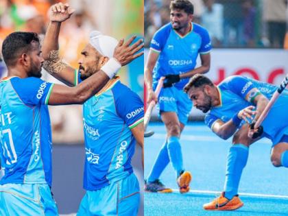 India vs China Hockey Asia Cup 2025 Harmanpreet Singh scores hat-trick India beat China 4-3 | Asia Cup 2025 : सिंग इज किंग! हरमनप्रीतची हॅटट्रिक; अखेरच्या टप्प्यात चीनचा करेक्ट कार्यक्रम