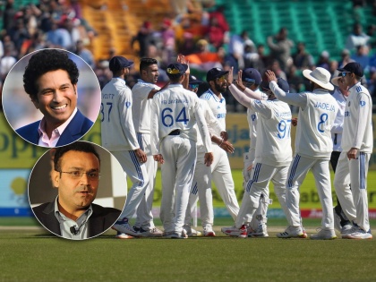 India vs England 5th Test Sachin Tendulkar and Virender Sehwag congratulate Team India after India won the series 4-1  | IND vs ENG: भारताचा दबदबा! सचिनकडून अभिनंदन; 'वीरू'नं सांगितला इंग्लंडचा अभाव