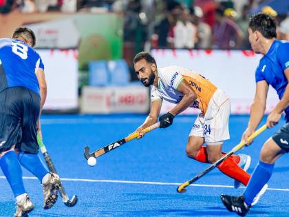 IND vs KAZ Asia Cup Hockey: India scored 15 goals in a row; the opposition kept staring at '0' | भारताने एकामागोमाग एक १५ गोल डागले; समोरचे '0'वरच पाहत राहिले