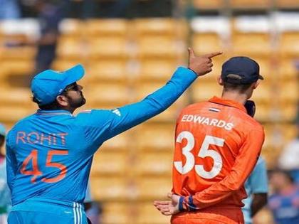 ICC CWC 2023, Ind Vs Ned: Toss is in favor of Team India, decision to bat first, both teams are | Ind Vs Ned: नाणेफेकीचा कौल टीम इंडियाच्या बाजूने, प्रथम फलंदाजीचा निर्णय, असे आहेत दोन्ही संघ