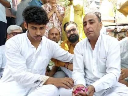asia cup 2025 ind vs pak fina match You did the right thing Father of Vinay Narwal who died in the Pahalgam terrorist attack happy with Team India | 'अगदी बरोबर केलं...!'; पहलगाम दहशतवादी हल्ल्यात मृत्यू झालेल्या विनय नरवाल यांचे वडील टीम इंडियावर खुश!