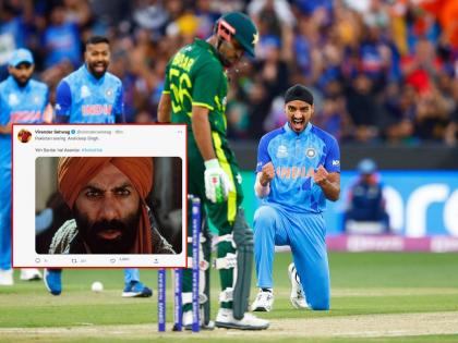 India Vs Pakistan T20 Live Yeh Sardar Hai Asardar, Virender Sehwag targets Pakistan on Arshdeep Singh bowling attack  | India Vs Pakistan T20 Live: "ये सरदार है असरदार", वीरेंद्र सेहवागने अर्शदीप सिंगवरून पाकिस्तानला डिवचलं