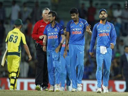 India's winning lead, winners of World Cup Kangaroo | भारताची विजयी आघाडी, विश्वविजेत्या कांगारुंना धुतले