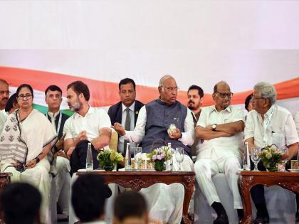 Disagreement in India Alliance; There is no consensus among the opposition on the Congress agenda like Adani-EVM | इंडिया आघाडीत मतभेद; अदानी-EVM सारख्या काँग्रेसच्या अजेंड्यावर विरोधकांमध्ये एकमत नाही