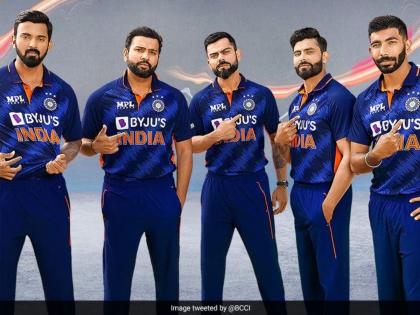 Why Indian Team Wear Blue Jersey? : Why is the color of Indian team's jersey blue, have you ever considered it ?; know important information | Why Indian Team Wear Blue Jersey? : भारतीय संघाच्या जर्सीचा रंग निळाच का, कधी केलाय विचार?; जाणून घ्या महत्त्वाची माहिती 