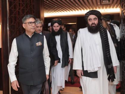 India Afghanistan Relations: "There will be no anti-India activities from our soil", Taliban assures India | "आमच्या जमिनीवरून भारतविरोधी कारवाया होणार नाहीत”, तालिबानचं भारताला आश्वासन