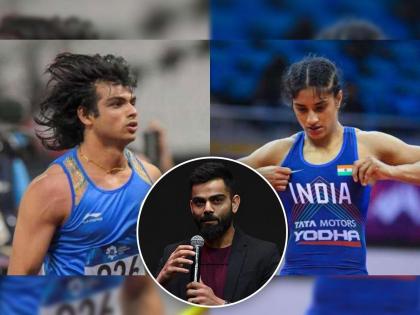 team india's star batter Virat Kohli Message To Indian Athlete For Paris Olympics 2024, read here details | Paris Olympics 2024 : कोहलीची भारतीय शिलेदारांना मायेची साद; भारताचा विकास सांगत 'विराट' शुभेच्छा!