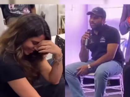  Indian captain Rohit Sharma's answer when asked who is the hardest bowler in the Pakistan team made his wife Ritika Sajdeh laugh too  | पाकिस्तानचा सर्वात घातक गोलंदाज कोण? रोहितच्या उत्तरानं पत्नी रितीकाला हसू अनावर