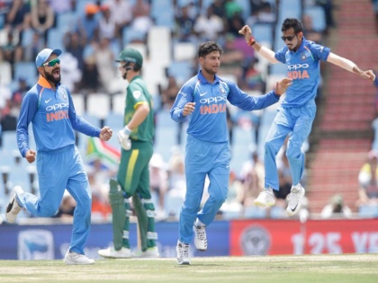 Virat Kohli says now focusing on 2019 world cup | '25 वर्षानंतर मिळालेला हा विजय जबरदस्त, आता नजर 2019 वर्ल्डकपवर'; विराट कोहली ब्रिगेड जबरदस्त फॉर्ममध्ये