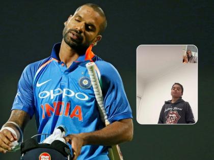 Indian cricketer Shikhar Dhawan has posted an emotional post on the occasion of his daughter Zora's birthday | बाळा, तुझा वाढदिवस पण बाबा तुला भेटू शकत नाही; लेकाच्या वाढदिवशी 'बाप'माणूस धवन भावूक