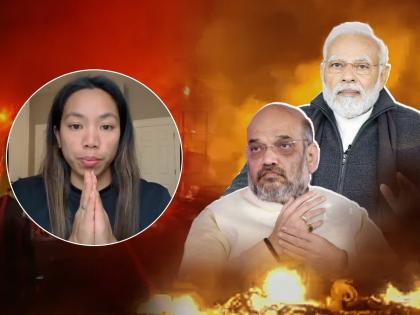  Indian Olympian player Mirabai Chanu appeals to Prime Minister Narendra Modi and Home Minister Amit Shah to stop fighting in Manipur | "मणिपूरमधील लढाई थांबवा, माझ्या घराला वाचवा", मीराबाई चानूची PM मोदींना भावनिक साद