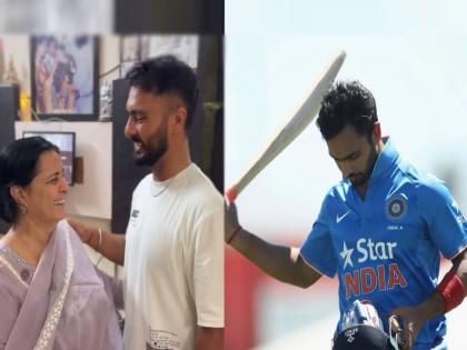  Indian player Mandeep Singh fulfills his mother's dream by taking him abroad, Harbhajan Singh praises him  | लय भारी! भारतीय खेळाडूची आईसोबत 'विदेश'वारी; 'स्वप्नपूर्ती' म्हणत लिहला हृदयस्पर्शी मेसेज