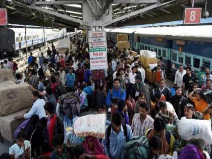 42 lakh people on the way to Uttar pradesh ahead of assembly election | ४२ लाख ‘परदेशीबाबू’ यूपीच्या वाटेवर; तिसऱ्या लाटेमुळे अगोदरच धरली वाट