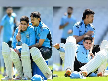 Indian team traveled to England for the World Test Championship against Australia and Shubman Gill shared a picture with Ishan Kishan which is going viral on social media  | ही दोस्ती तुटायची नाय! "आम्ही कशाची चर्चा करतोय?", गिलच्या प्रश्नाला चाहत्यांची भन्नाट उत्तरं